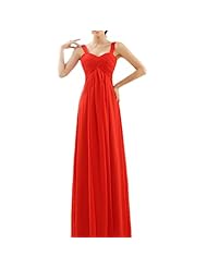 Chiffon Bandage Dress/Evening Dress/Bridesmaid Dress/Prom Dress/Wedding Dress 