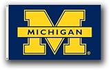 University of Michigan Wolverines Large House Flag