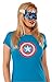Rubie's Costume Co Women's Marvel Universe American Dream Eyemask
