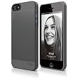 elago S5 Outfit Aluminum and Polycarbonate Dual Case for the iPhone 5 + HD Professional Extreme Clear film included - Full Retail Packaging - Dark Gray