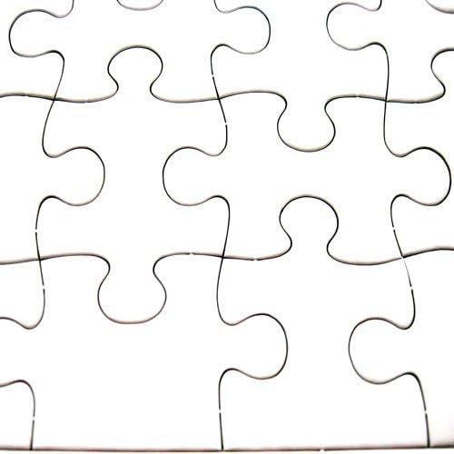 20 Blank Puzzles for Sublimation 80 Pieces Gercutter ***Free Shipping***