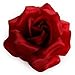 Sara Monica Flower Hair Clip and Pin: Snow Rose: Made in the USA