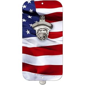 American Flag Clink N Drink Bottle Opener and Cap Catcher by Clink N Drink