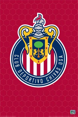 (24x36) Club Deportivo Chivas USA (Logo) Sports Poster Print