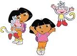 Decofun, Dora  Wall Decorations, Foam Stickers