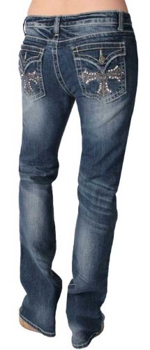 Ethyl Jeans 8N06DD Cross on Flap Back Pocket product image