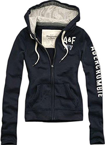 Abercrombie & Fitch(アバクロンビー & フィッチ)アバクロ レディース トップス アウター ジップアップ スウェット フード パーカー [並行輸入品]