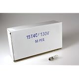 Eiko 16017 - 15T4C-130V Miniature Automotive Light Bulb