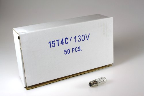 Eiko 16017 - 15T4C-130V Candelabra Base