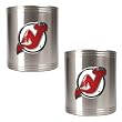 New Jersey Devils NHL 2pc Stainless Steel Can Holder Set- Primary Logo by Great American Products