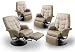 4 New Tan Recliners - Great for Home Movie Theater Seating!