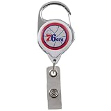 NBA Philadelphia 76ers Premium Metal Badge Reel