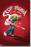 Scott Pilgrim vs. the World Movie Playing Guitar Poster Print - 22x34 Poster Print, 22x34