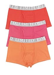 3 Pack Limited Cotton Rich Assorted Trunks