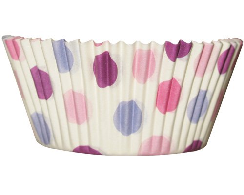 Pink Dots Cupcake Baking Cups- Pack of 50