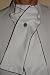 Pre-Tied Dressage Stock Tie : Pique with Piping