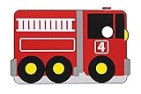 Verizon Ellipsis 7 Case, Incipio [Shock Absorbant] [Smooth Texture] iLAB Firetruck Case for Verizon 