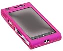 Modern-Tech Pink Hybrid Case for Sony Ericsson Satio
