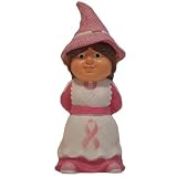 Breast Cancer Awareness Garden Gnome