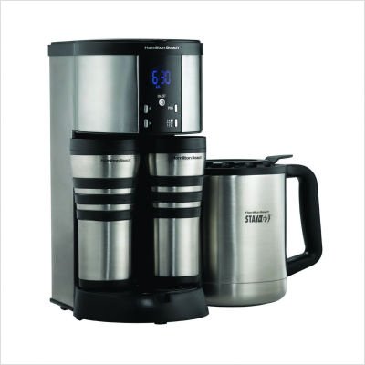 Hamilton Beach Stay or Go Thermal Coffeemaker - Stainless Steel (45238H)  Picture