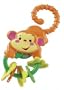 Fisher Price Monkey Teether Rattle