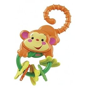 Fisher Price Monkey Teether Rattle