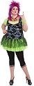 Plus Size 80's Punk Lady Costume - Womens Full 18-22