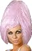 Wig Deluxe Pink Bubblegum Beehive Halloween Costume Accessory