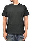 (フルーツオブザルーム) FRUIT OF THE LOOM 3枚組 パック入り クルーネック 半袖 Tシャツ メンズ M ブラック