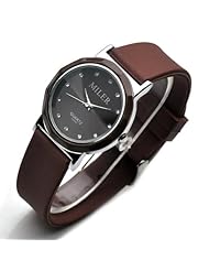 Miler Diamond Cut Mirror Polyurethane Fashion Crystal Womens Watch