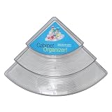 InterDesignLinusStadiumCornerSpiceRack,Clear
