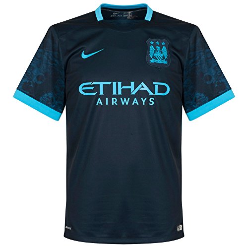 Nike Mens Manchester City Away Stadium Jersey [DARK OBSIDIAN]