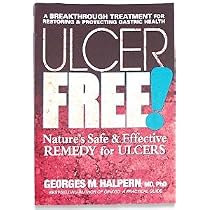 Books Ulcer Free, 196 Page Paperback Book by ClubNatural