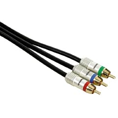 Hama HomeTheatre YUV Verbindungskabel 3 Cinch-Stecker - 3 Cinch-Stecker 1,5 m