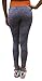 Stay Dry Wide Flip Stretch Yoga Leggings Blue XL