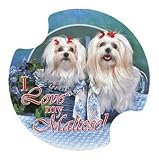 Maltese Carsters, Coasters for Your Car