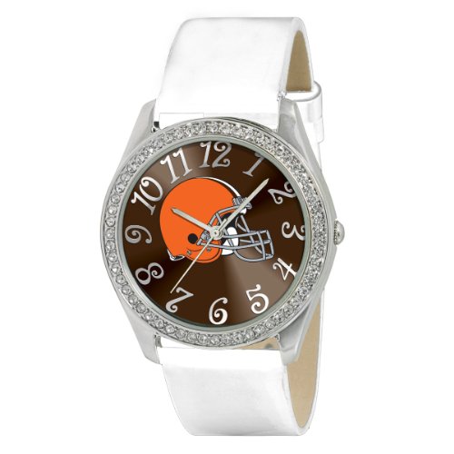 Game Time Women's NFL-GLI-CLE Glitz Classic Analog Cleveland Browns Watch