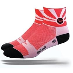 DeFeet AirEator 2.5in Banzai Cycling/Running Socks - AIRBAN