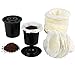 Greenco 100 Disposable Replacement K-cup Filters - Compatible with Keurig K-cup Coffee Machines
