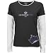 Reebok Los Angeles Kings Women's Bridgette Long-Sleeve Layered Tissue Shirt