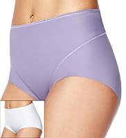 2 Pack Light Control No VPL High Rise Plain Full Briefs