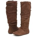 Soda Zulu Knee-High Boots Tobacco (Brown)