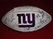 Super Bowl XLVI Champions New York Giants Team Autographed Logo Football with 27 Signatures Total! Proof Photos of the Giants Signing for Us.