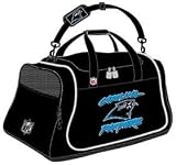NFL Black Carolina Panthers Equipment Bag