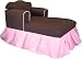 Restful Kids Chaise by Fantasy Furniture - Sweet Brown