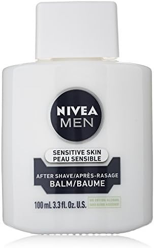 NIVEA MEN Sensitive Post Shave Balm, 3.3 oz Bottle (Pack of 4) by Beiersdorf Inc