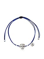 Laf Playmobil Pulsera Cabeza Hilo Chico Negro / Azul