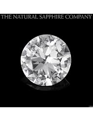 Natural Untreated White Sapphire, 1.28ct. (U4438)