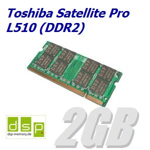 2GB Speicher / RAM für Toshiba Satellite Pro L510 (DDR2)
