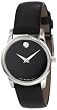 Movado Women's 0606503 Museum Stainless Steel Black Museum Dial Strap Watch from Movado